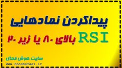 پیداکردن نمادهایی که RSI بالای 80 یا زیر 20 دارند