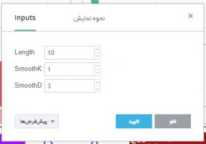 تنظیمات مربوط به استوکاستیک