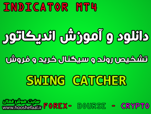 دانلود اندیکاتور Swing catcher  برای تشخیص روند و سیگنال گیری مخصوص فارکس و متاتریدر چهار MT4
