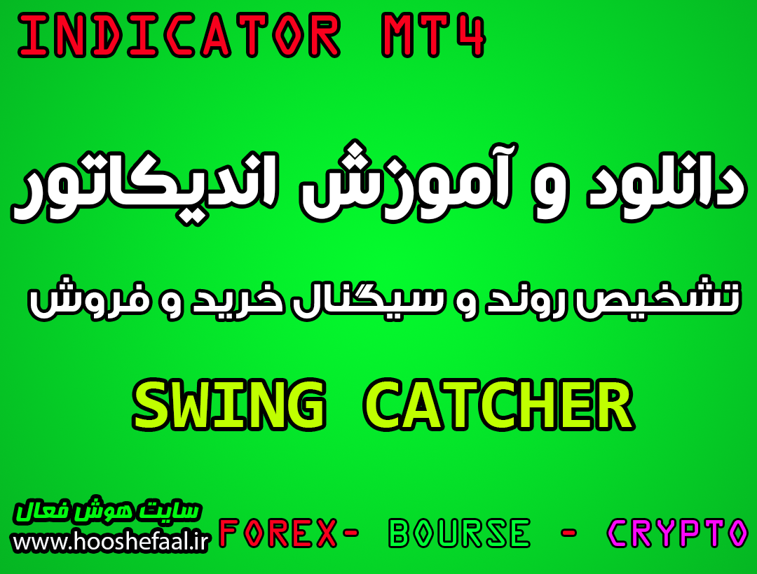 دانلود اندیکاتور Swing catcher برای تشخیص روند و سیگنال گیری مخصوص فارکس و متاتریدر چهار MT4