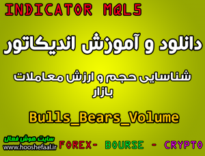 دانلود و آموزش اندیکاتور Bulls Bears Volume برای شناسایی حجم و ارزش معاملات بازار مخصوص متاتریدر 5