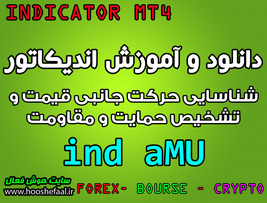 دانلود و آموزش اندیکاتور ind_aMU برای شناسایی حرکت جانبی قیمت و تشخیص حمایت و مقاومت مخصوص متاتریدر 4