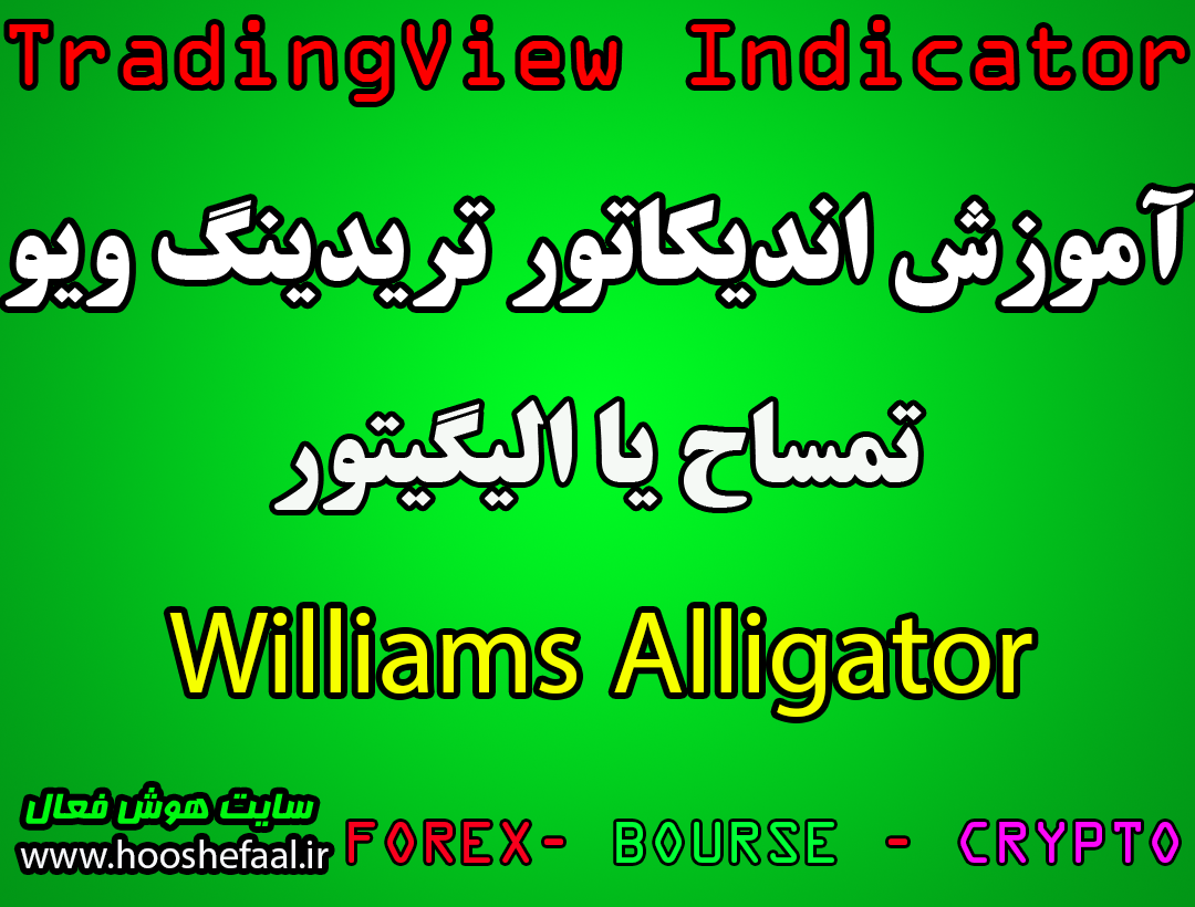 آموزش اندیکاتور  WILLIAMS ALLIGATORیا تمساح ویلیامز در تریدینگ ویو