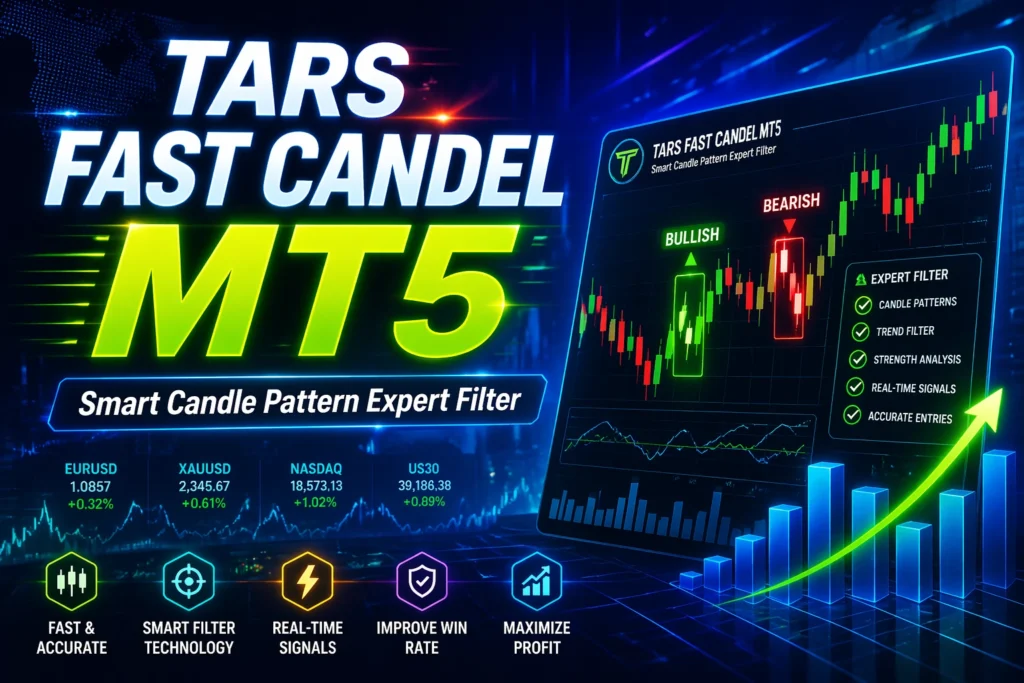 خرید اکسپرت فیلتر کندل یاب TARS FAST CANDEL برای متاتریدر5 مخصوص بورس و فارکس