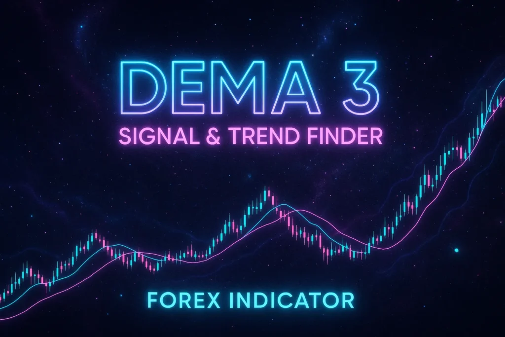 خرید اندیکاتور نوسان گیری ،سیگنال گیری و ترند یاب DEMA 3 مخصوص بورس و فارکس