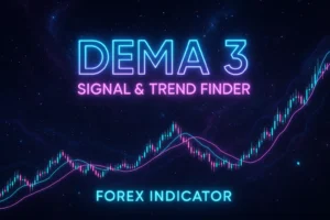 خرید اندیکاتور نوسان گیری ،سیگنال گیری و ترند یاب DEMA 3  مخصوص بورس و فارکس