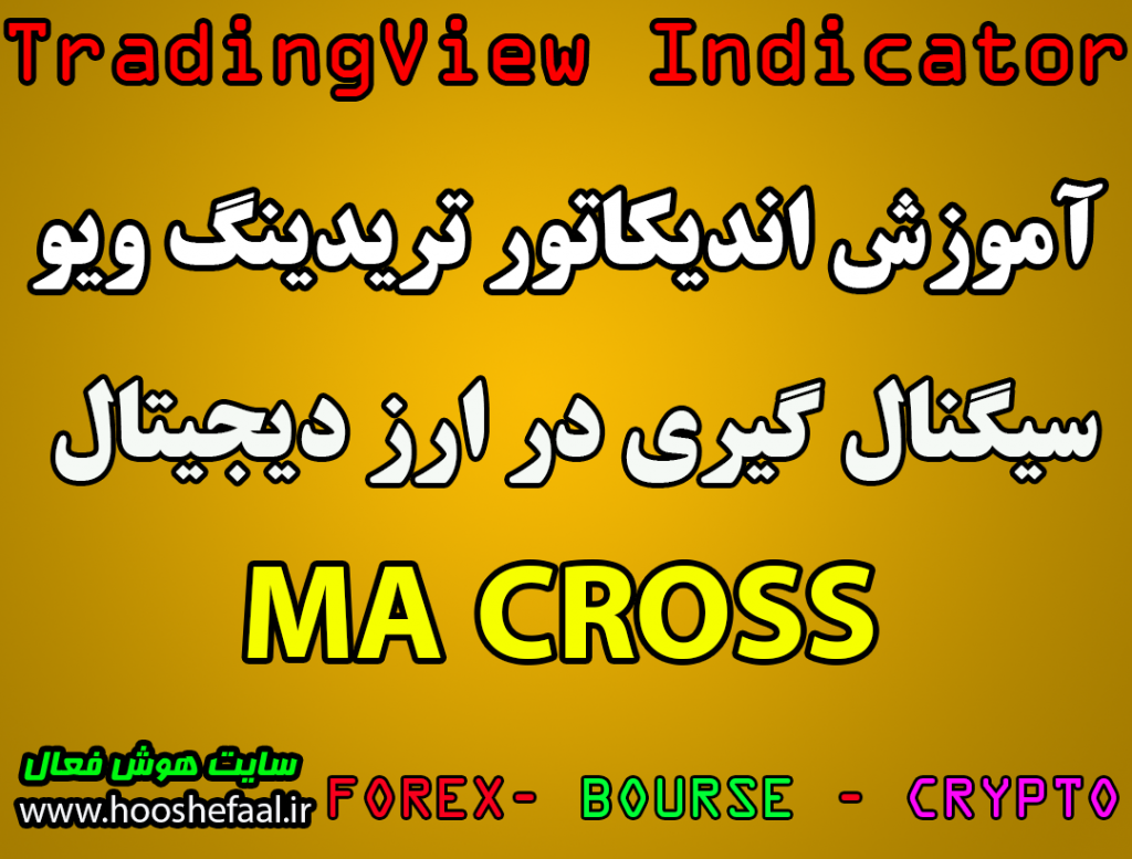 سیگنال گیری در ارز دیجیتال با استفاده از اندیکاتور MA CROSS تریدینگ ویو