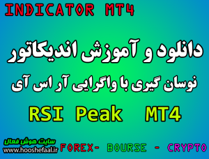 دانلود رایگان اندیکاتور نوسان گیری با واگرایی آر اس آی RSI Peak and Bottom برای متاتریدر چهار MT4  مخصوص فارکس و ارزدیجیتال