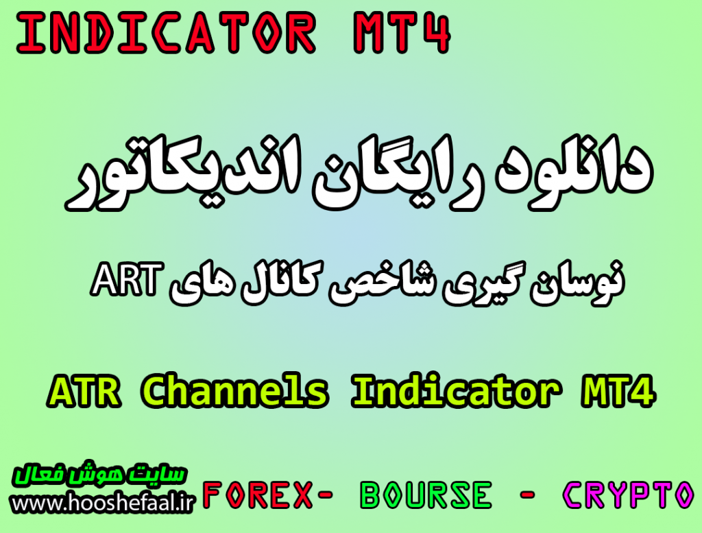 دانلود و آموزش رایگان اندیکاتور نوسان گیری ATR Channels مخصوص فارکس و ارزدیجیتال MT4