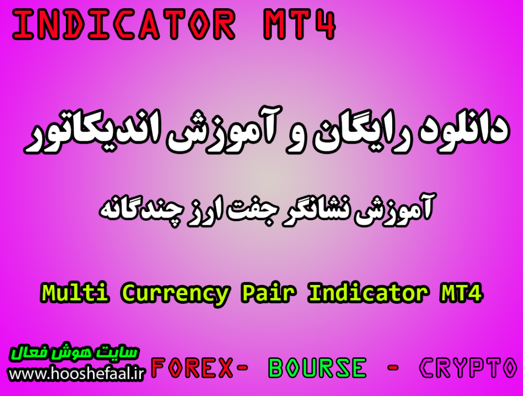 دانلود رایگان اندیکاتور نشاندهنده وضعیت جفت ارز چندگانه Multi Currency Pair مخصوص فارکس و ارزدیجیتال MT4