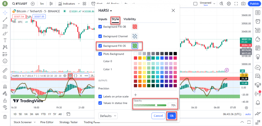 آموزش استراتژی اسکلپ برای بازار ارزدیجیتال و فارکس در تریدینگ ویو برای تایم فریم یک دقیقه