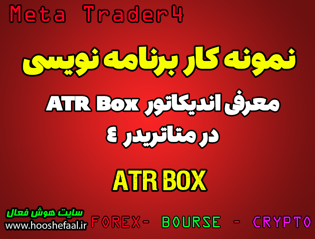 ویدئو معرفی اندیکاتور ATR Box برای متاتریدر4