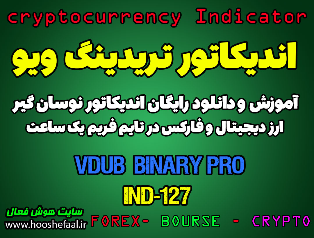 دانلود رایگان و آموزش اندیکاتور نوسان گیری Vdub_Binary_Pro برای ارز دیجیتال و فارکس در تریدینگ ویو تایم فریم یک ساعت