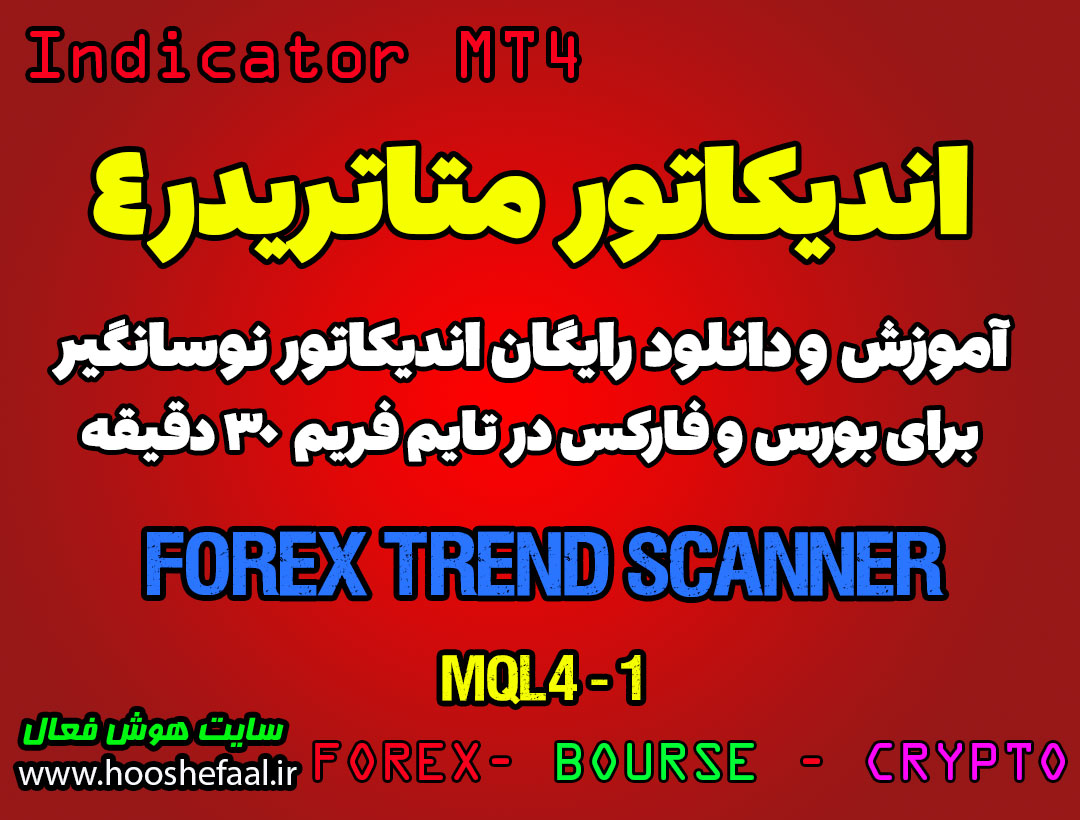 اندیکاتور بسیار خوب Forex Trend Scanner مخصوص بورس و فارکس برای متاتریدر4