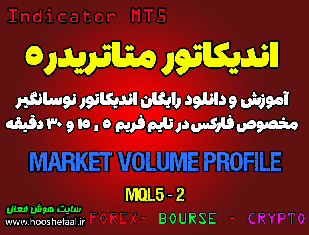 اندیکاتور بی نظیر Market Volume Profile مخصوص فارکس در متاتریدر 5 تایم فریم 5 , 15 و 30 دقیقه