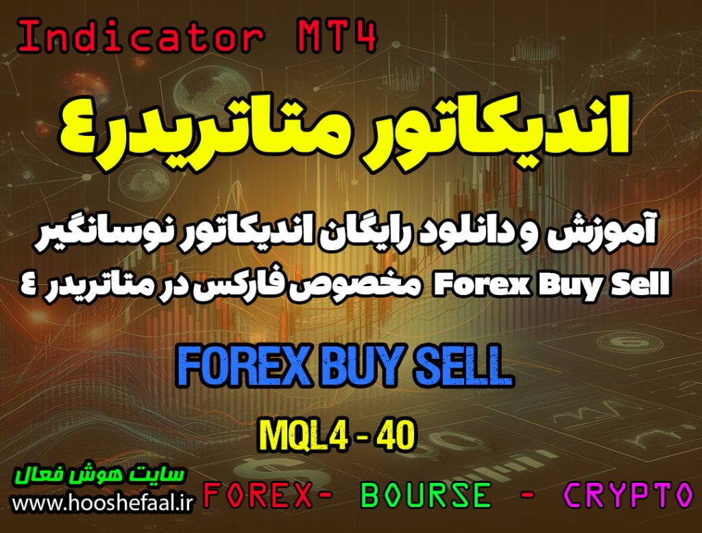 آموزش و دانلود رایگان اندیکاتور Forex Buy Sell مخصوص فارکس در متاتریدر 4