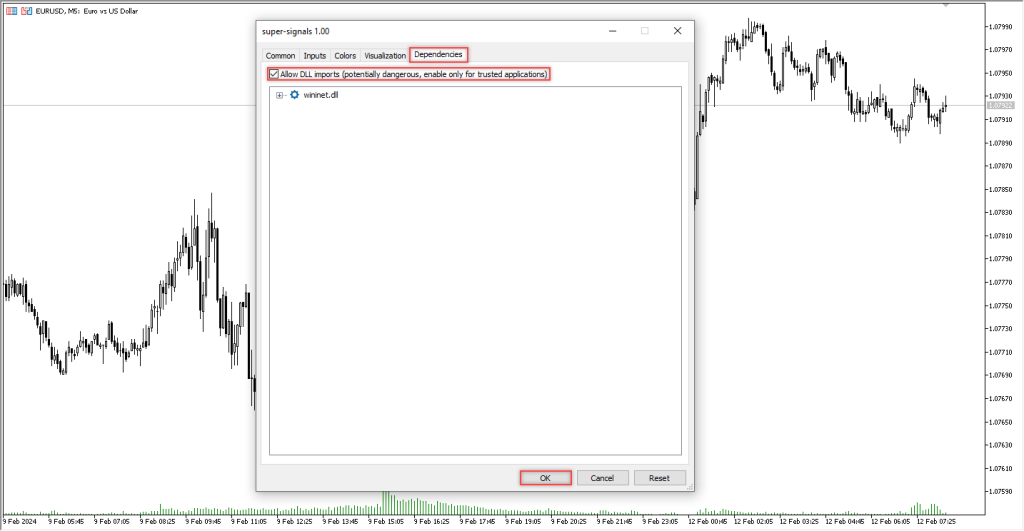 آموزش و دانلود رایگان اندیکاتور Super Signal مخصوص فارکس در متاتریدر 5