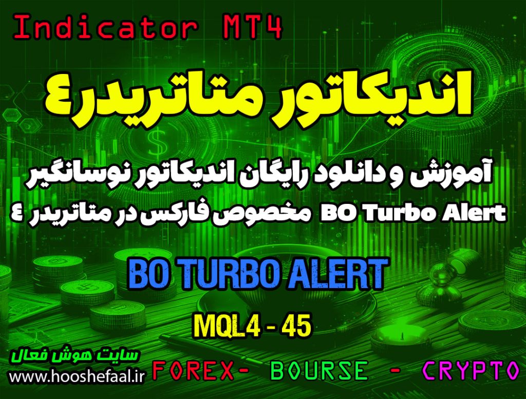آموزش و دانلود رایگان اندیکاتور BO Turbo Alert مخصوص فارکس در متاتریدر 4