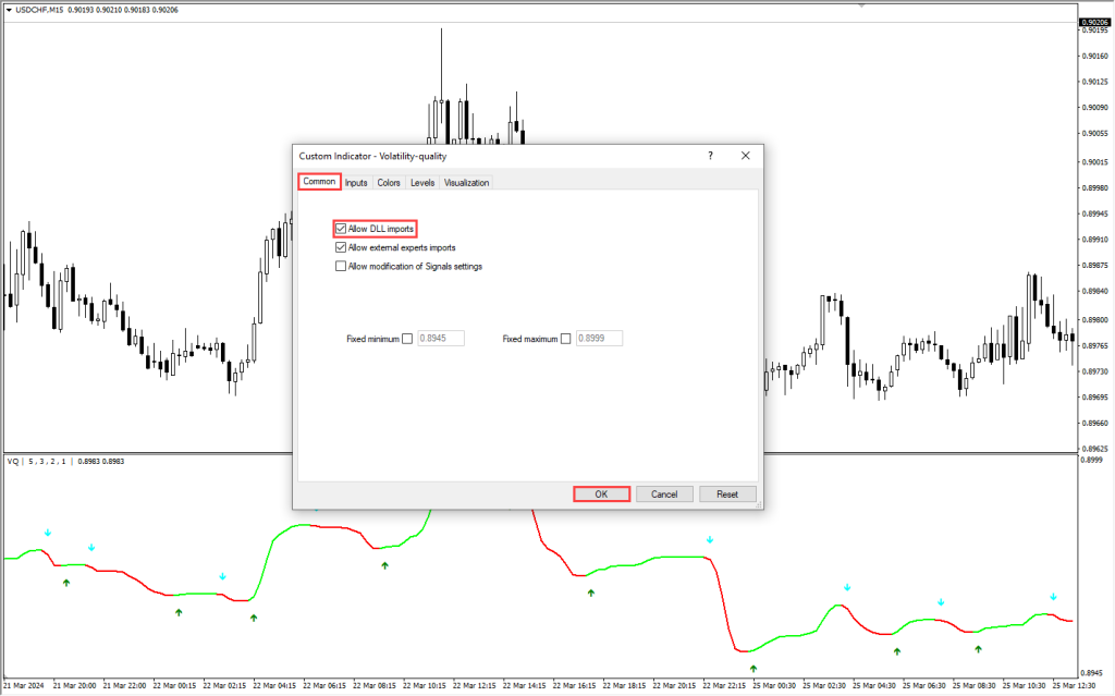 دانلود اندیکاتور Volatility Quality