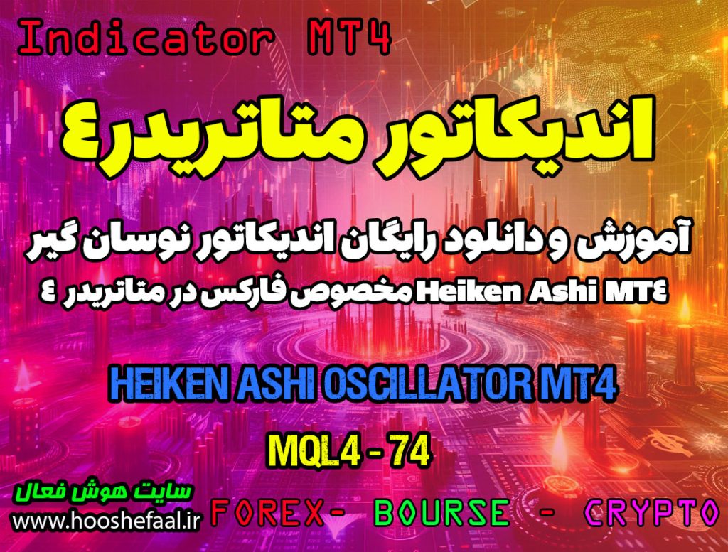 دانلود اندیکاتور Heiken Ashi Oscillator متاتریدر4