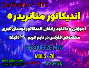 دانلود اندیکاتور BB squeeze برای متاتریدر 5