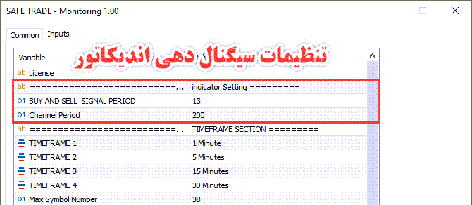 اکسپرت تشخیص سقف و کف در کانال قیمتی و ارائه سیگنال خرید و فروش | Safe Trade Monitoring MT5