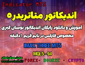 دانلود اندیکاتور iMax3 مخصوص فارکس | دانلود اندیکاتور تشخیص روند معکوس iMax MT5