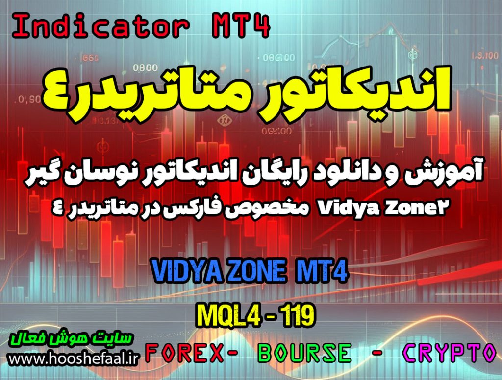دانلود اندیکاتور Vidua Zone 2 برای متاتریدر 4 | Vidya Zone 2 MT4