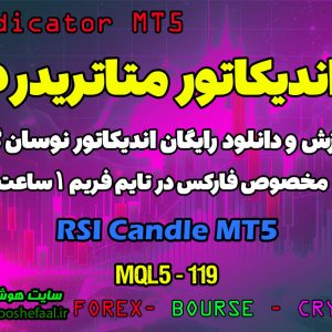 دانلود اندیکاتور RSI برای فارکس | RSI Candle MT5