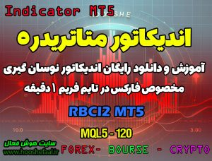 دانلود اندیکاتور RBCI2 برای متاتریدر 5 | RBCI2 MT5 Forex
