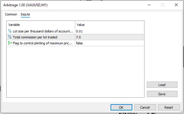 دانلود اکسپرت آربیتراژ مثلثی در  MetaTrader 5