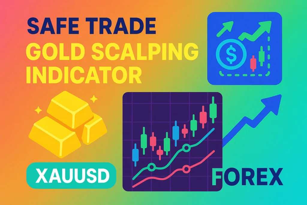 خرید اندیکاتور اسکالپ طلا سیف ترید | Safe Trade مخصوص فارکس ، ارزدیجیتال و طلا در متاتریدر5