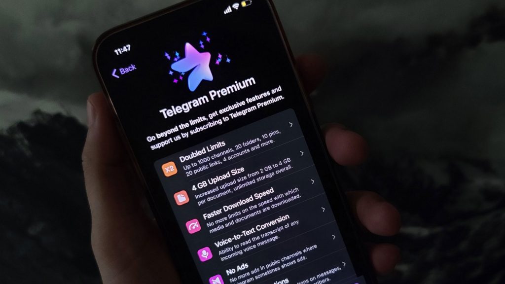 خرید اکانت تلگرام پرمیوم Telegram Premium