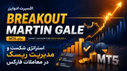 اکسپرت ادوایزر Breakout Martin Gale برای MT5 | استراتژی شکست و مدیریت ریسک در معاملات فارکس