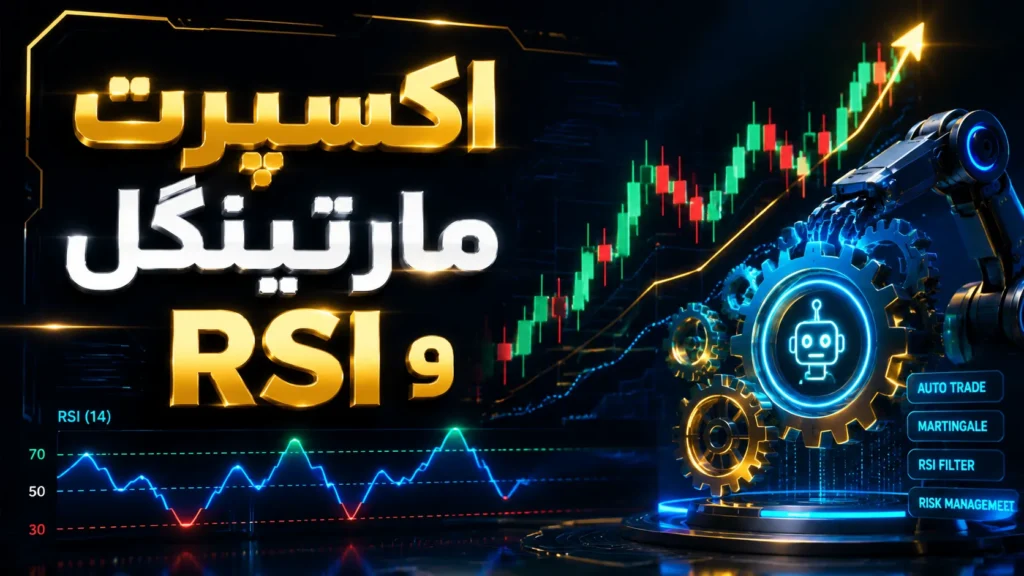 دانلود اکسپرت تعیین سیاست پرکردن نماد در متا تریدر 5 | دانلود اکسپرت مبتنی بر RSI و مارتینگل