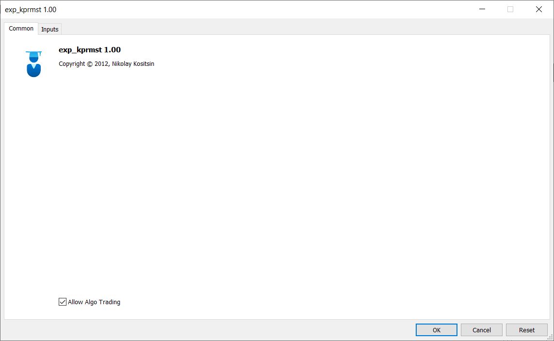 دانلود اکسپرت معاملاتی Exp KPrmSt در متاتریدر 5