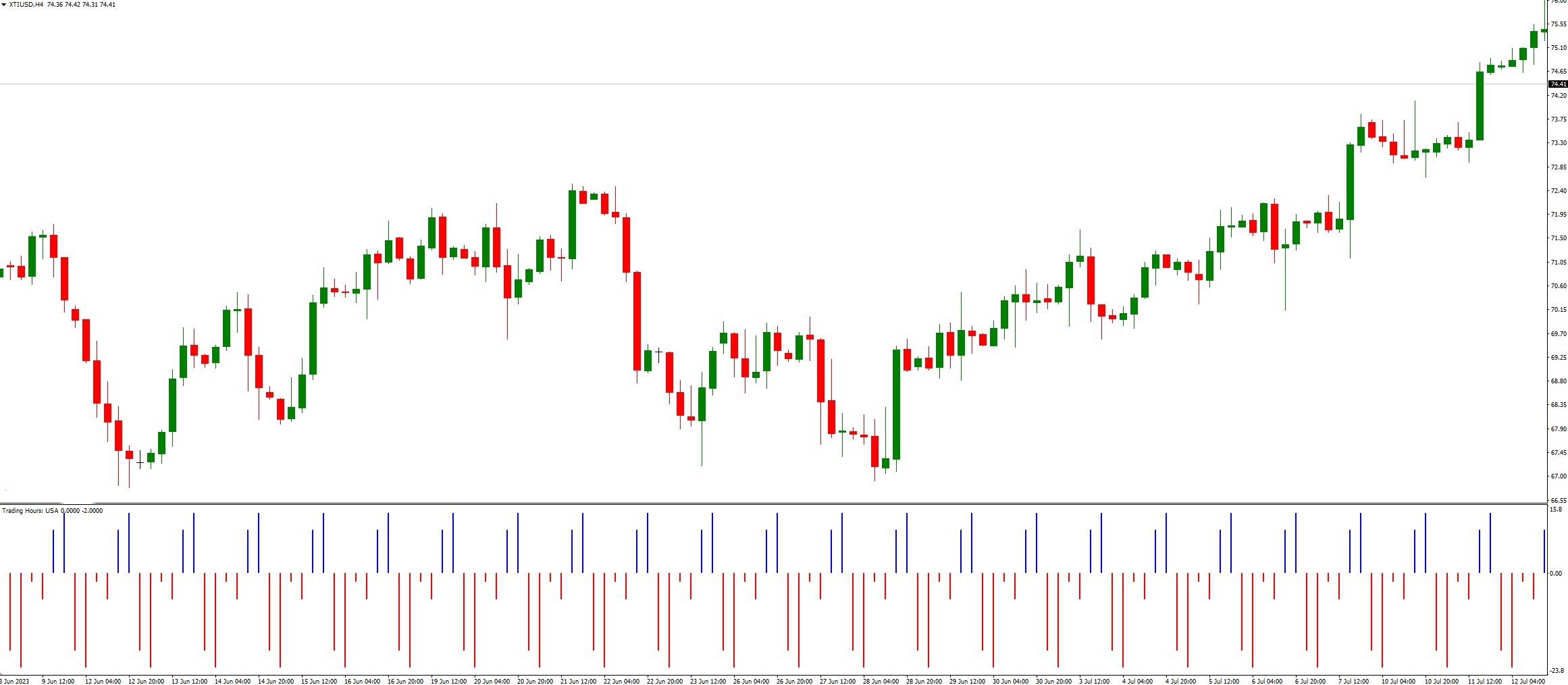 دانلود اندیکاتور Trading Hours برای متاتریدر 4