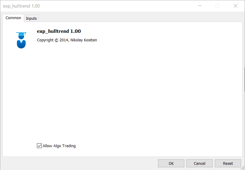دانلود اکسپرت دستیار معامله‌گر Exp HullTrend برای متاتریدر 5