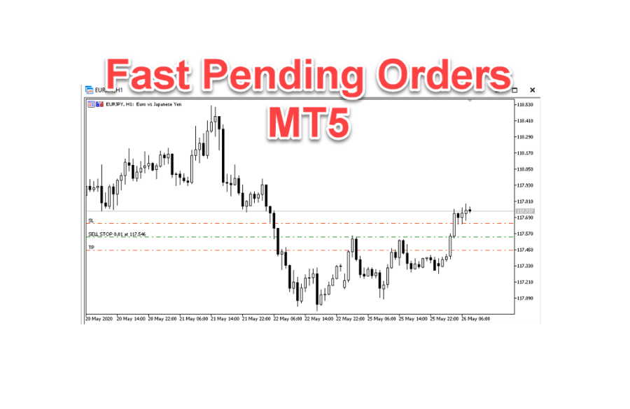 دانلود اندیکاتور کاربردی Fast Pending Orders در متاتریدر 5 | هوش فعال