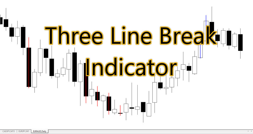 اندیکاتور Three Line Break برای متاتریدر 4 (MT4)