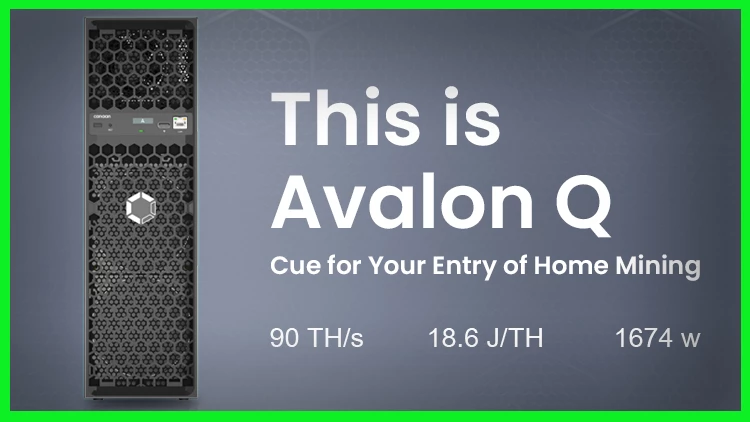 آغاز عصر جدید استخراج بیت‌کوین خانگی با Avalon Q