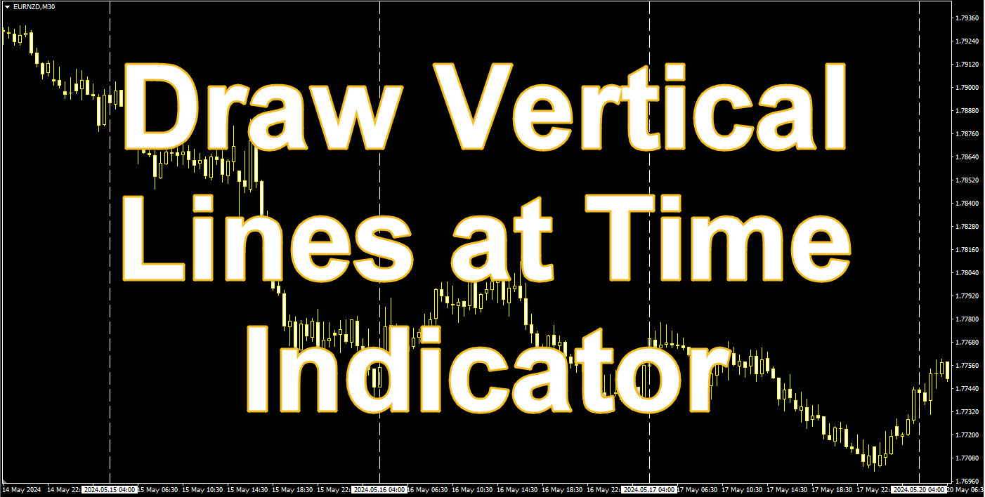 Draw Vertical Lines at Time MT4 Indicator