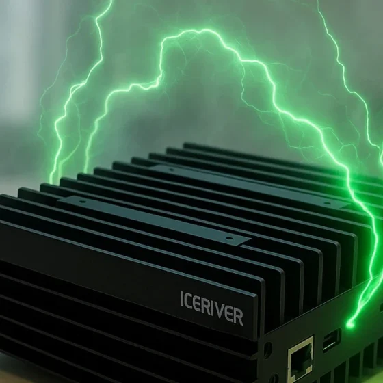 شروع استخراج ارزهای دیجیتال با ماینر Iceriver AE0