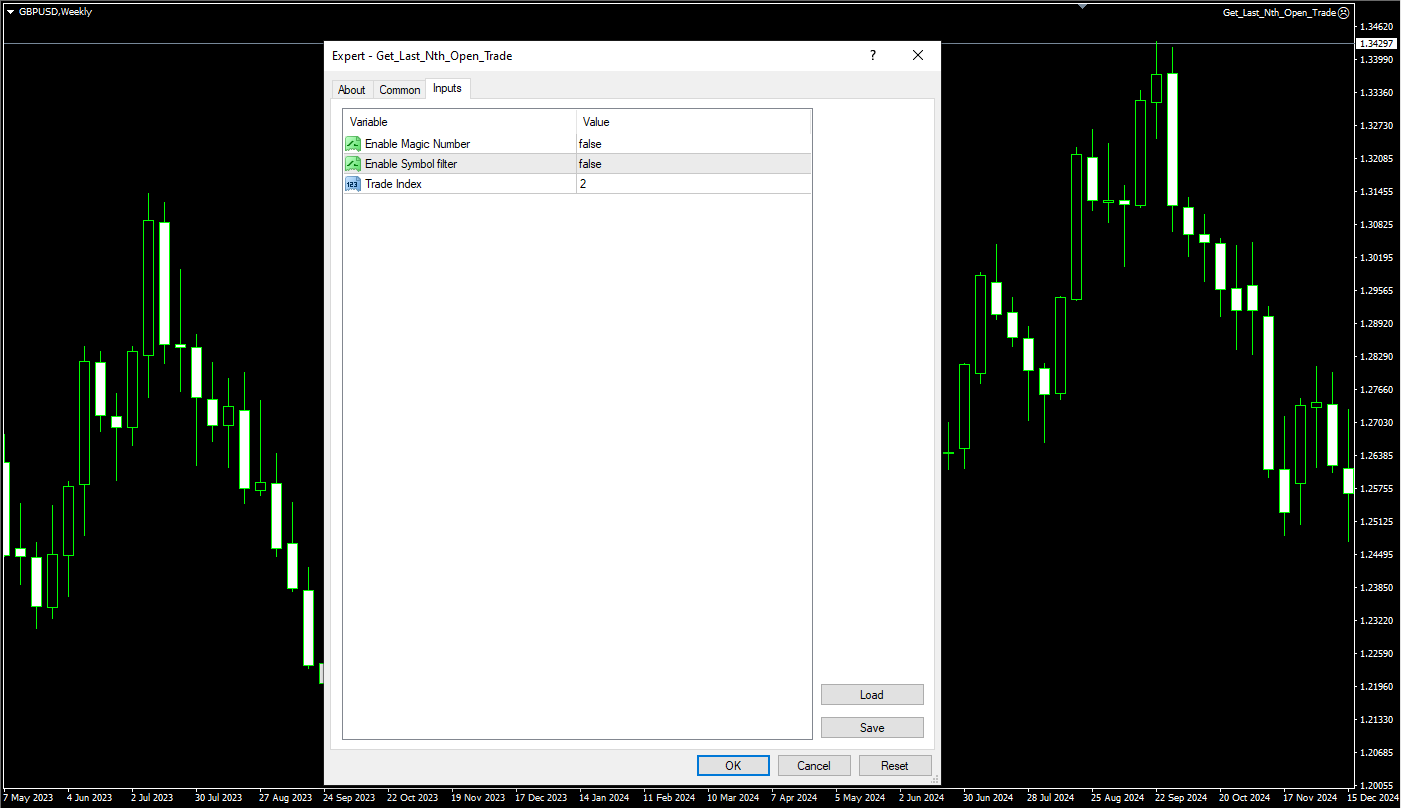 چگونه Nامین معامله فعال از انتها را در متاتریدر 4 دریافت کنیم؟