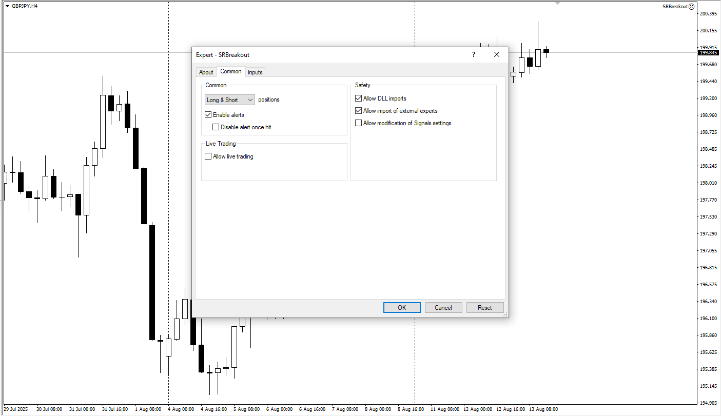 دانلود رایگان اکسپرت SRBreakout