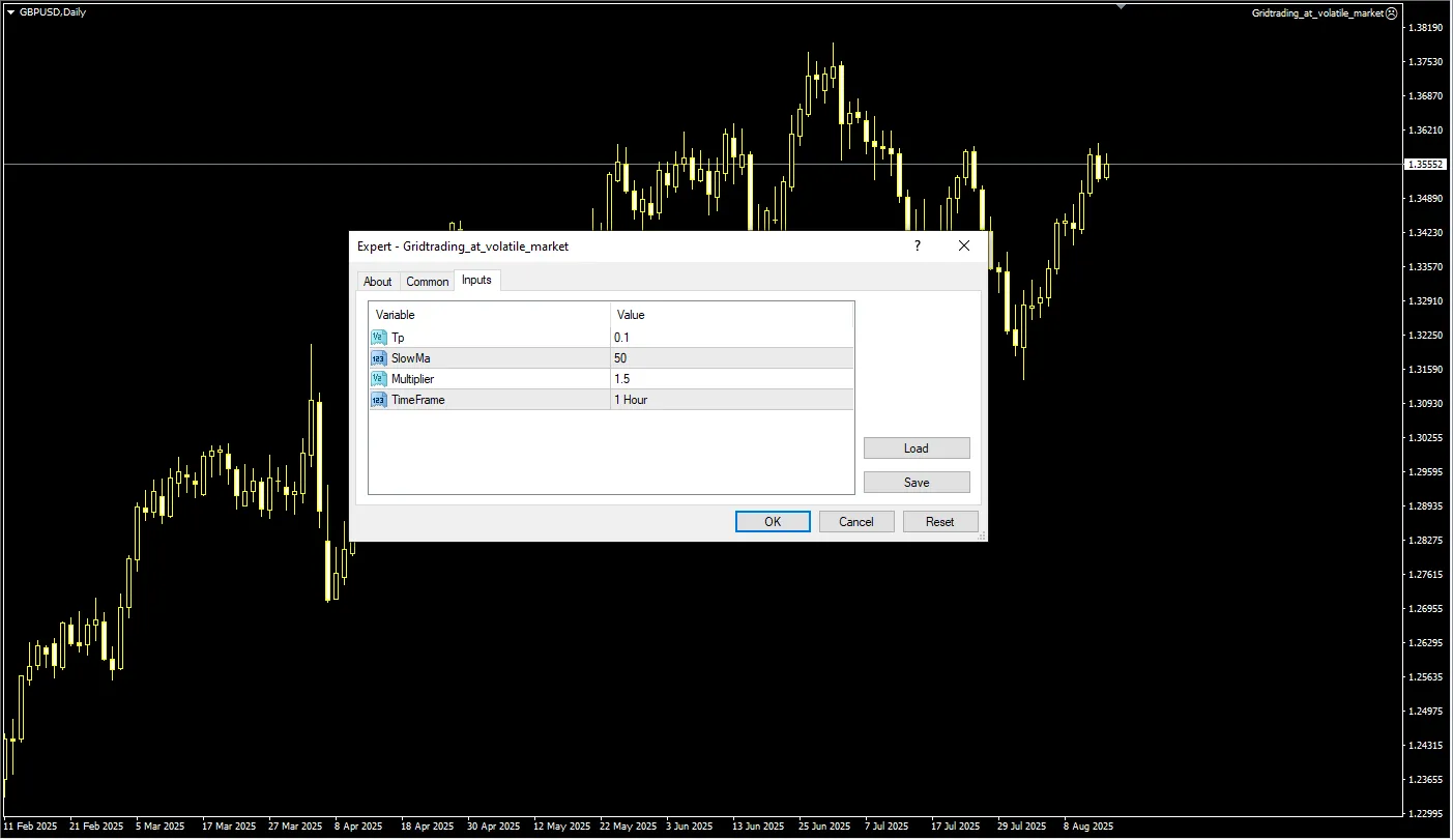 تنظیمات اکسپرت