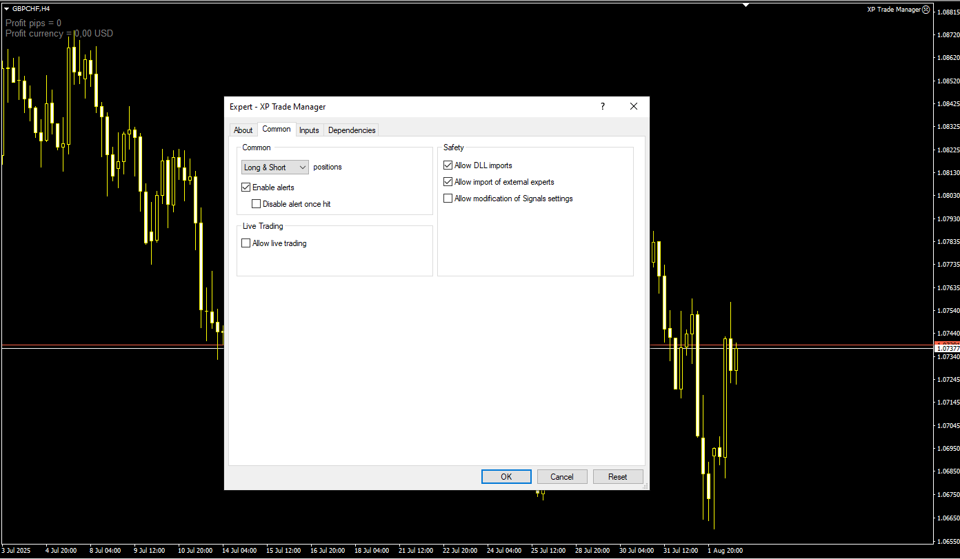 دانلود رایگان اکسپرت Forex Trade Manager MT4