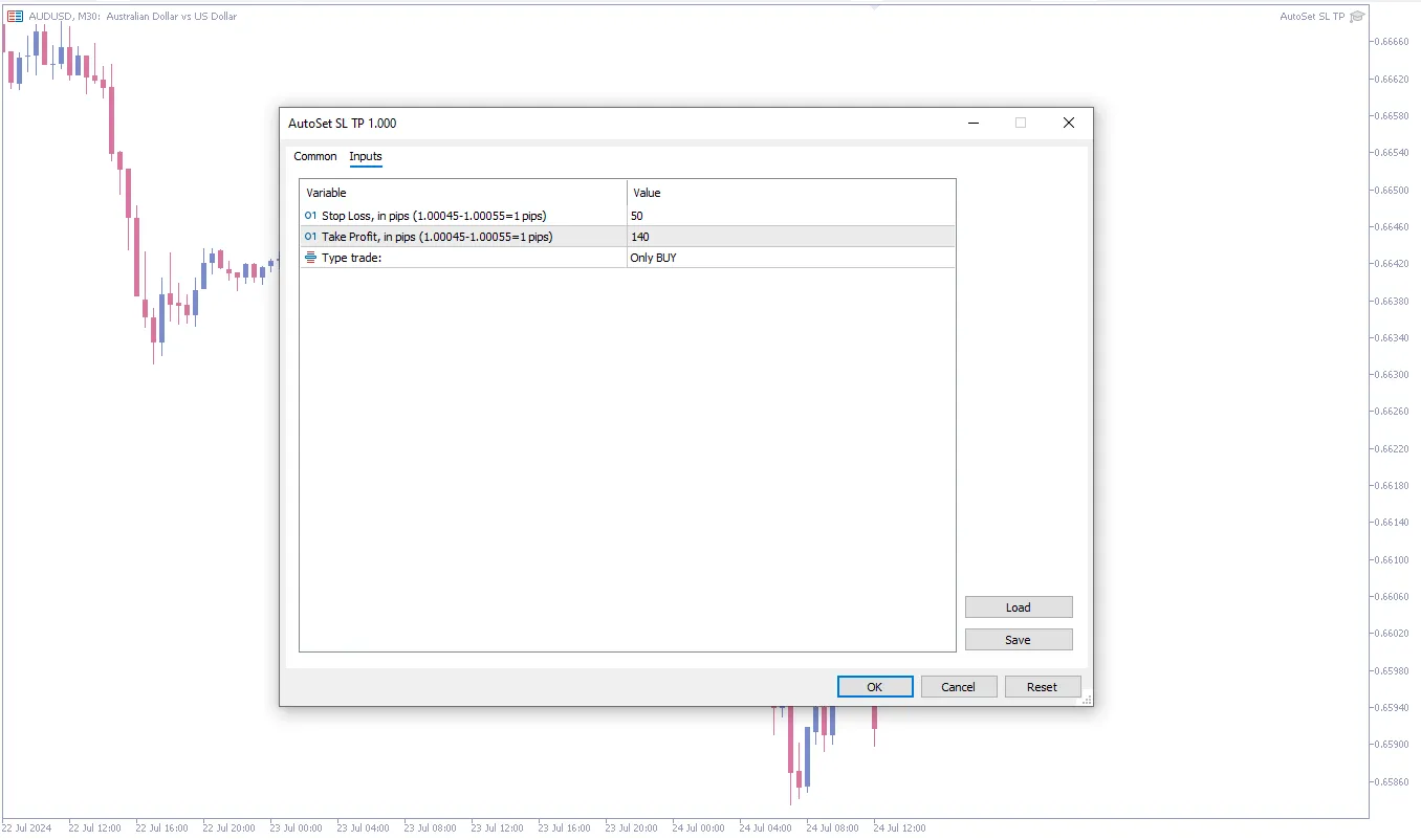 دانلود رایگان  اکسپرت AutoSet SL TP در متاتریدر ۵