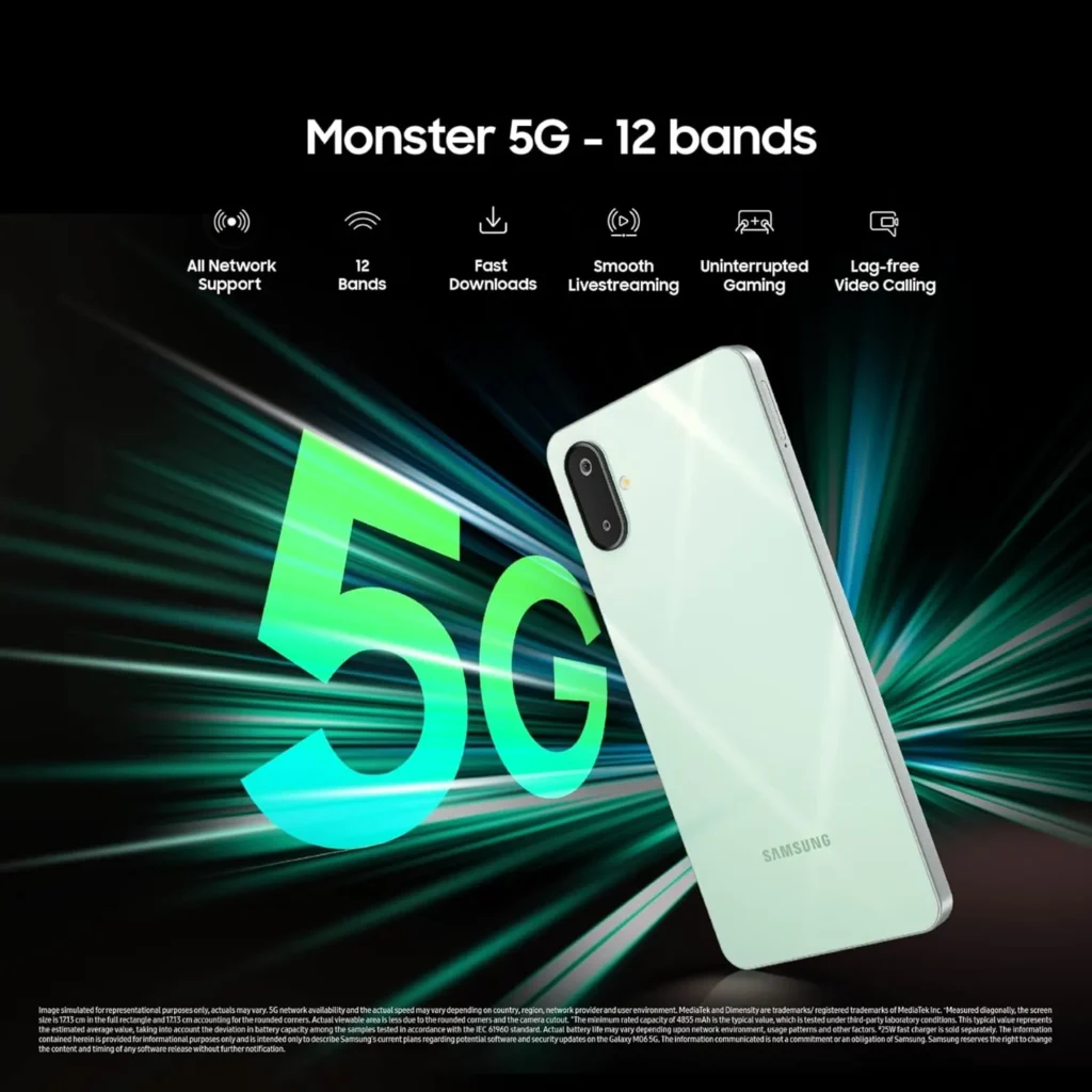 معرفی و بررسی گوشی Samsung Galaxy M06 5G