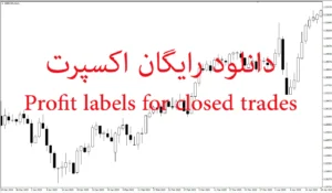 دانلود رایگان اکسپرت نمایش برچسب سود و زیان معاملات برای متاتریدر ۵
